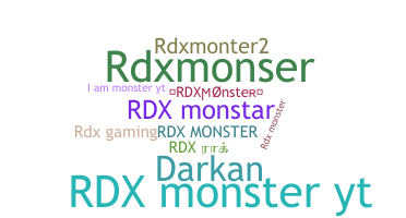 Segvārds - RDXmonster