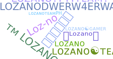 Segvārds - Lozano