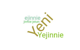 Segvārds - Yejin