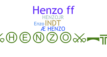 Segvārds - Henzo