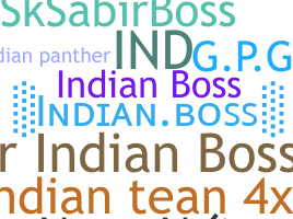 Segvārds - IndianBoss