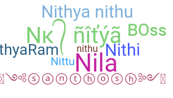 Segvārds - Nithya