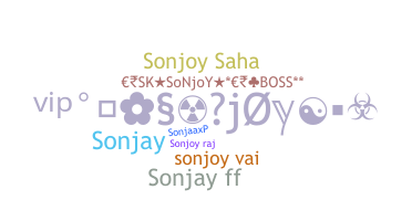 Segvārds - Sonjoy