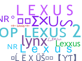 Segvārds - Lexus