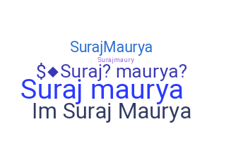 Segvārds - Surajmaurya