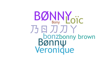 Segvārds - Bonny