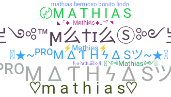 Segvārds - Mathias