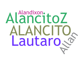 Segvārds - Alancito