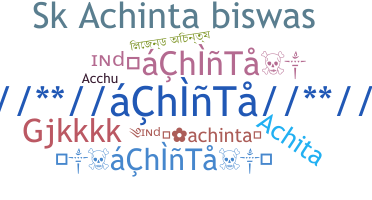 Segvārds - Achinta