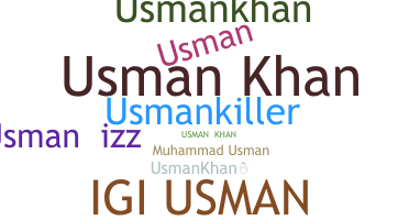 Segvārds - UsmanKhan