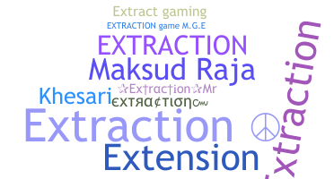 Segvārds - extraction