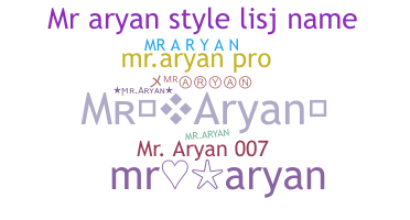Segvārds - MrAryan