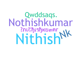 Segvārds - NITHISHKUMAR