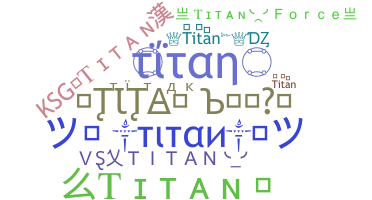 Segvārds - Titan