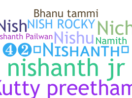 Segvārds - Nishanth