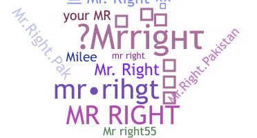 Segvārds - Mrright