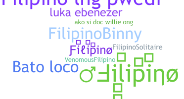 Segvārds - Filipino