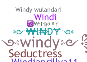 Segvārds - Windy