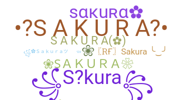 Segvārds - Sakura