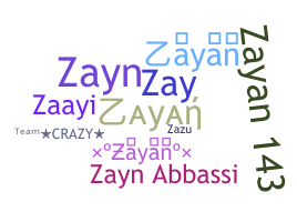 Segvārds - Zayan
