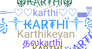 Segvārds - Karthi