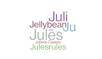 Segvārds - Julie