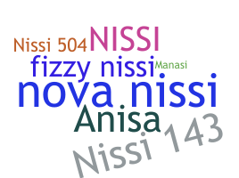 Segvārds - Nissi