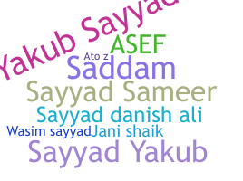 Segvārds - Sayyad