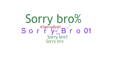 Segvārds - Sorrybro1
