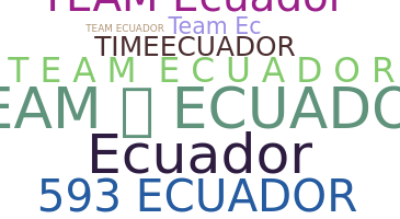 Segvārds - TeamEcuador