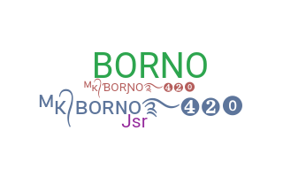 Segvārds - Borno