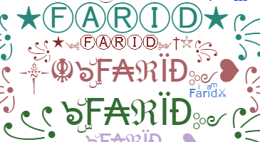 Segvārds - Farid