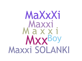 Segvārds - maxxi