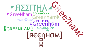 Segvārds - Greenham