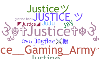 Segvārds - Justice