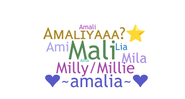Segvārds - Amalia