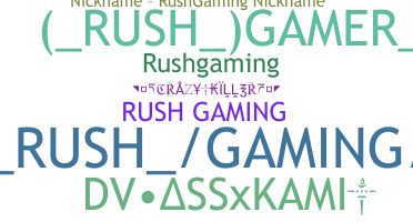 Segvārds - RushGaming