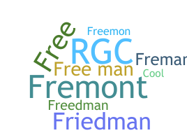 Segvārds - Freeman