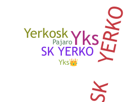 Segvārds - YerKo