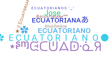 Segvārds - ecuatoriano
