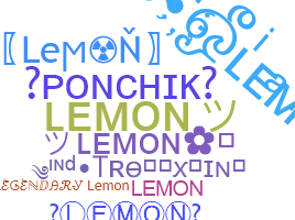 Segvārds - Lemon