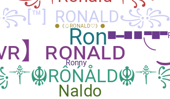 Segvārds - Ronald