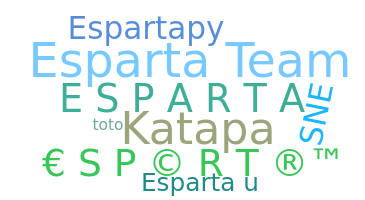 Segvārds - Esparta