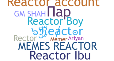 Segvārds - Reactor