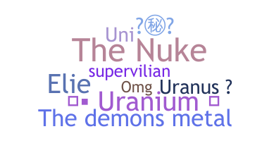 Segvārds - Uranium