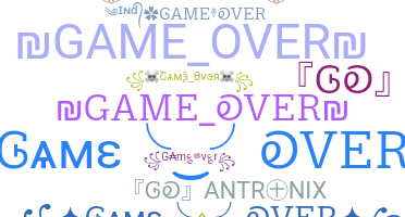 Segvārds - GameOver