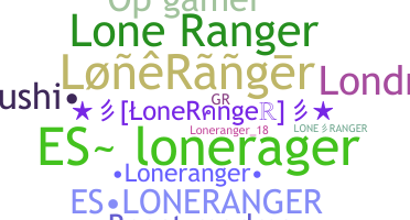 Segvārds - LoneRanger