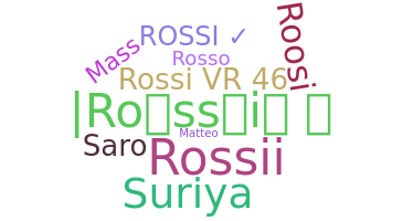 Segvārds - Rossi