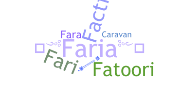 Segvārds - Faria