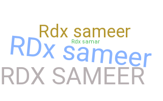 Segvārds - RDXsameer